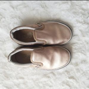 VANS metallic classic slip on